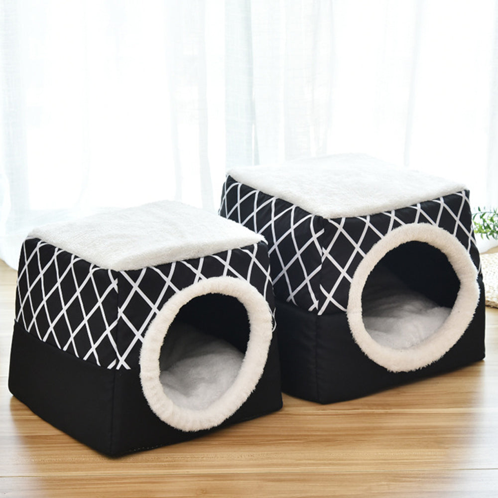 Cama para Perros y Gatos - Cápsula Espacial de Doble Uso