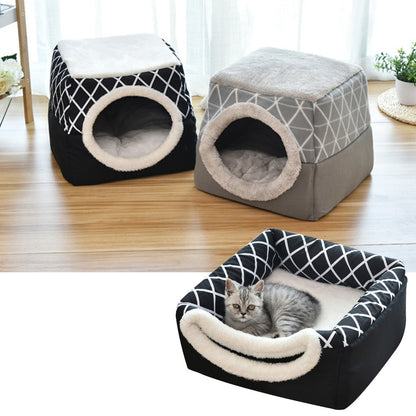 Cama para Perros y Gatos - Cápsula Espacial de Doble Uso