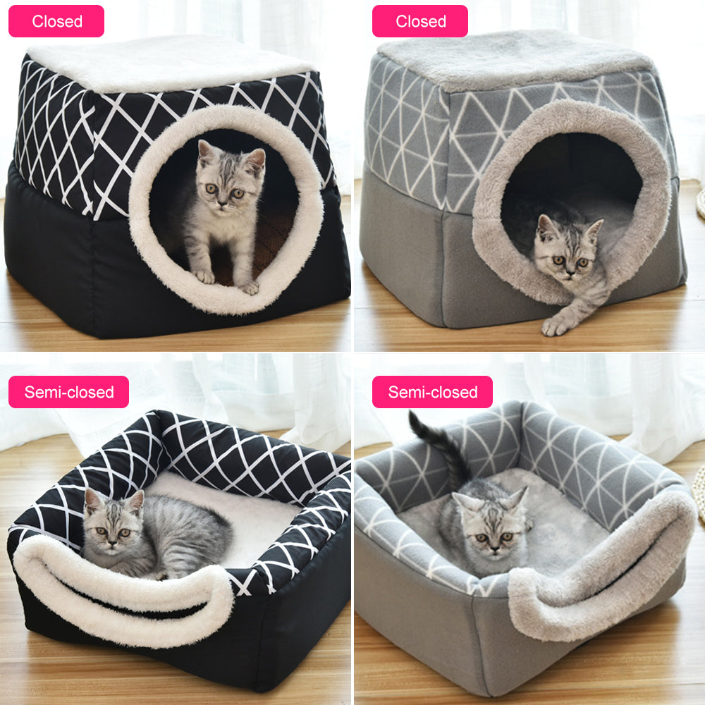 Cama para Perros y Gatos - Cápsula Espacial de Doble Uso