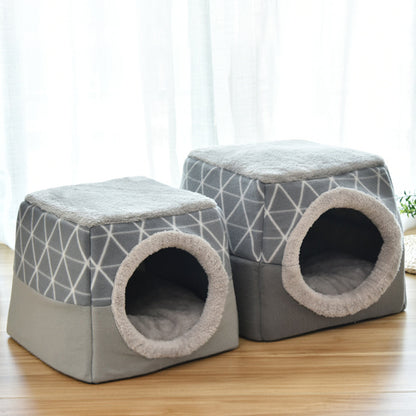 Cama para Perros y Gatos - Cápsula Espacial de Doble Uso